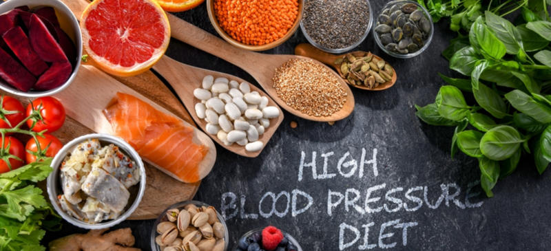 High blood pressure diet
