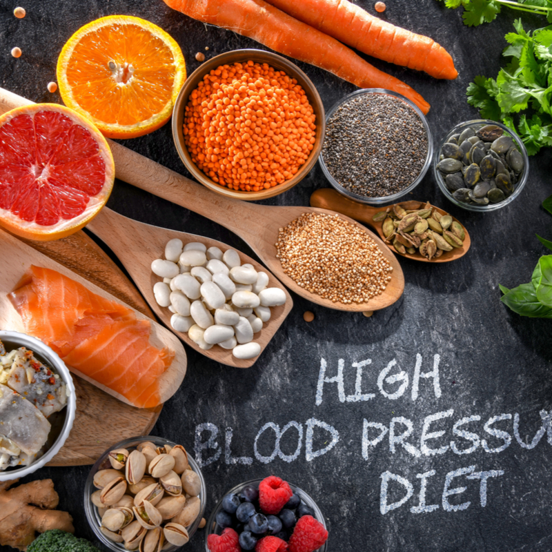 High blood pressure diet