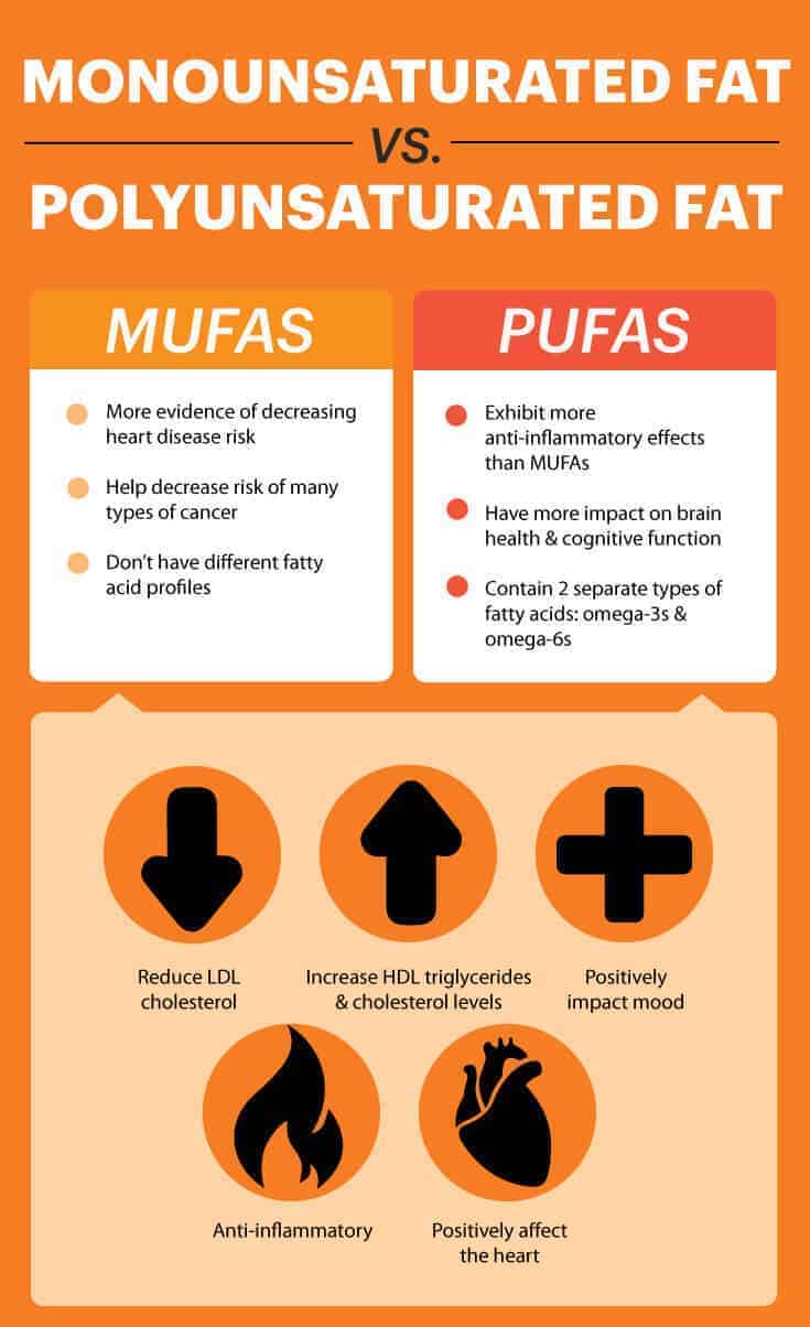 Monounsaturated fat foods - Dr. Axe